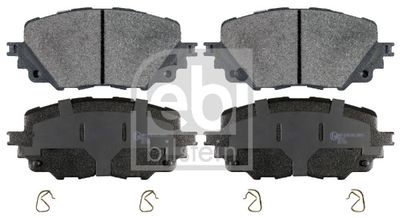 Brake Pad Set, disc brake 170663