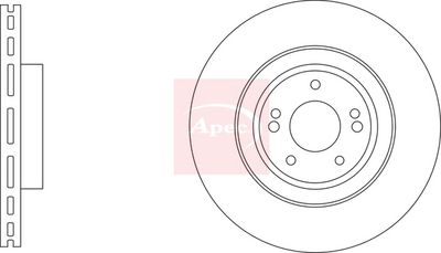APEC Brake Disc DSK3457