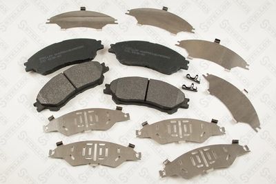 STELLOX 000 663B-SX Тормозные колодки и сигнализаторы  для SUZUKI SX4 (Сузуки Сx4)