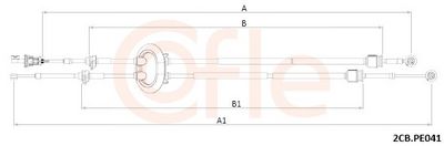SEILZUG SCHALTGETRIEBE COFLE 922CBPE041