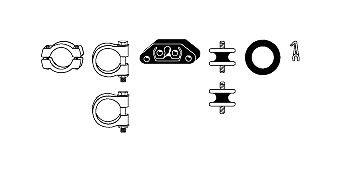 SET MONTARE SISTEM DE ESAPAMENT