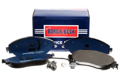 комплект спирачно феродо, дискови спирачки BORG & BECK BBP2605
