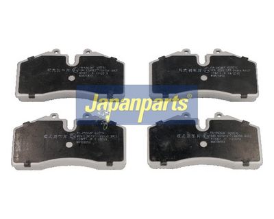 JAPANPARTS Stabdžių trinkelių rinkinys, diskinis stabdys
