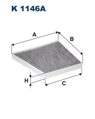 Filter, cabin air K 1146A