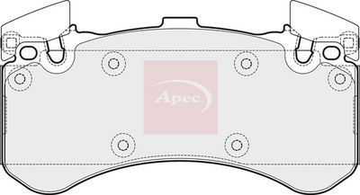 APEC Brake Pad Set, disc brake PAD1805