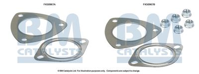 Монтажен комплект, изпускателна тръба BM Catalysts FK50967