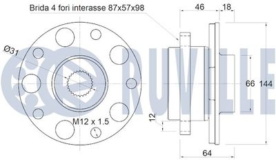 RADLAGERSATZ RUVILLE 221955 1