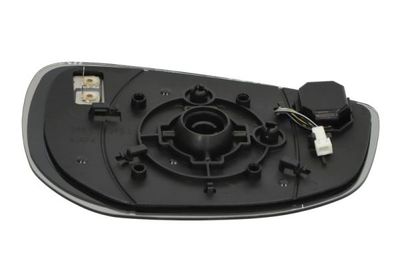 Zijspiegel glas Links (asferisch, met verwarming, assistent rijstrookverandering) past: MAZDA CX-30 10.19-