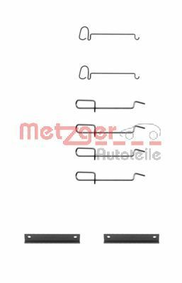 Комплектующие, колодки дискового тормоза METZGER 109-1070 для RENAULT RAPID
