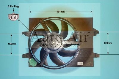 Electric Motor, radiator fan Auto Air Gloucester 05-1256