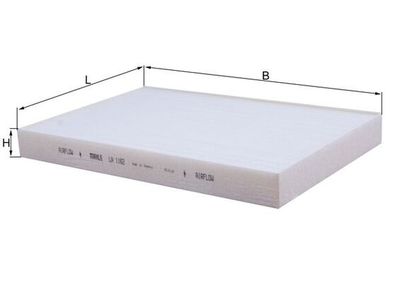 Cabinefilter met actieve kool past: RVI C, K, T  VOLVO FH, FH II, FH III, FH16 II, FH16 III, FM II, FMX, FMX II 09.05-
