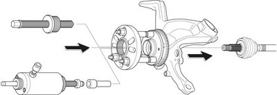 EXTRACTOR BUTUC ROATA GEDORE KL0174150E 4
