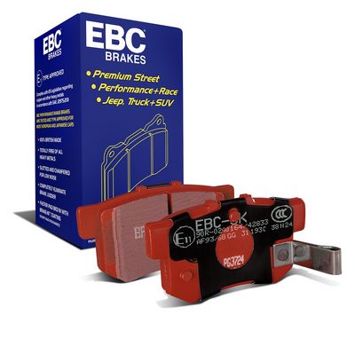 комплект спирачно феродо, дискови спирачки EBC Brakes DP31193C