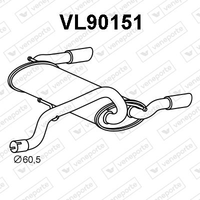 TOBA ESAPAMENT FINALA VENEPORTE VL90151