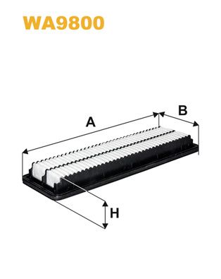 Air Filter WIX FILTERS WA9800