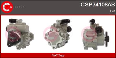 Гидравлический насос, рулевое управление CASCO CSP74108AS для FIAT LINEA
