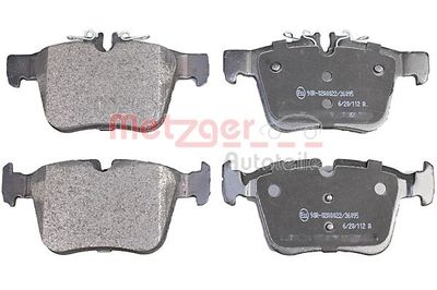 BREMSBELAGSATZ SCHEIBENBREMSE METZGER AUTOTEILE 1170858 2