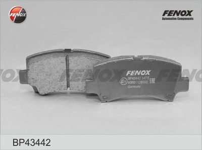 Комплект тормозных колодок, дисковый тормоз FENOX BP43442 для CHERY JAGGI