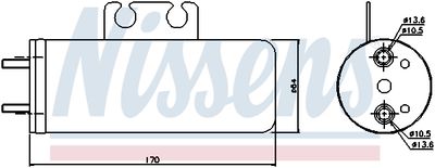 USCATOR AER CONDITIONAT NISSENS 95316 4