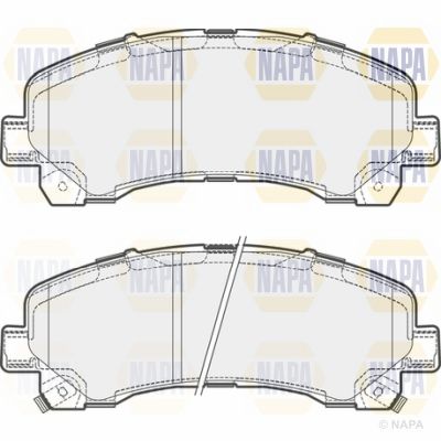 Brake Pad Set NAPA PBP7308