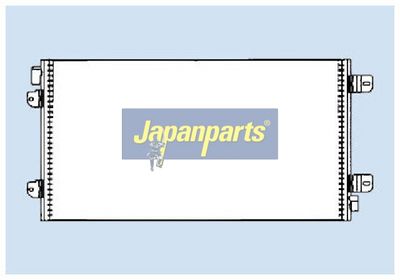 JAPANPARTS Конденсатор, кондиционер