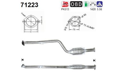 Katalizator AS 71223