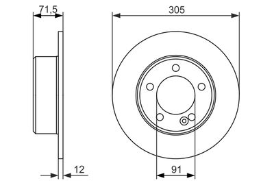 Brake Disc 0 986 479 714