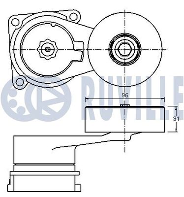 INTINZATOR CUREA CUREA DISTRIBUTIE RUVILLE 542150 1