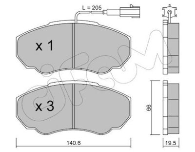 SET PLACUTE FRANA FRANA DISC