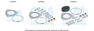 Монтажен комплект, изпускателна тръба BM Catalysts FK50063