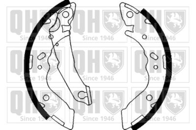 Комплект тормозных колодок QUINTON HAZELL BS1076 для HYUNDAI PONY