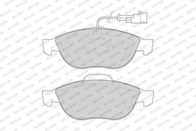 SET PLACUTE FRANA FRANA DISC FERODO FDB1134 1