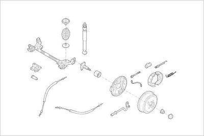 RADAUFHäNGUNG DELPHI OERENA000009042R