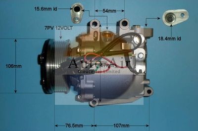 Compressor, air conditioning Auto Air Gloucester 14-4992P