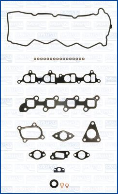 Complete motorpakkingset (omhoog) past: NISSAN NAVARA NP300, PATHFINDER III, PICK UP 2.5D 03.02-