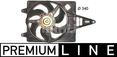 WILMINK GROUP WG2180652 Вентилятор системы охлаждения двигателя  для ALFA ROMEO 155 (Альфа-ромео 155)