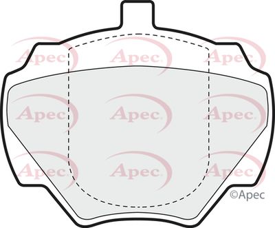 Brake Pad Set APEC PAD706