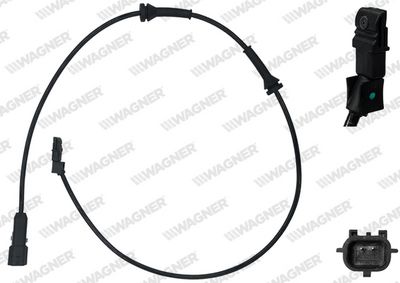 Czujnik, prędkość obrotowa koła WAGNER ABS00208