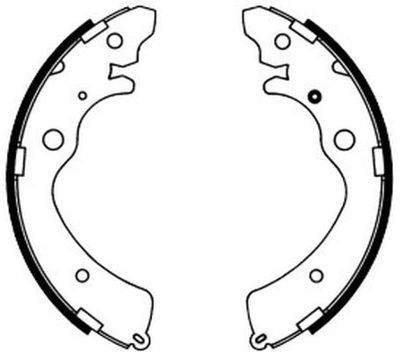 Brake Shoe Set C04011ABE