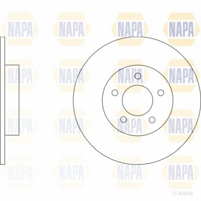 Brake Disc NAPA NBD5594