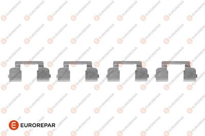 Комплектующие, колодки дискового тормоза EUROREPAR 1682481180 для RENAULT LOGAN/STEPWAY