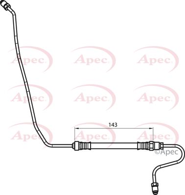 Brake Hose APEC HOS4149