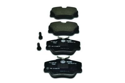 Комплект тормозных колодок, дисковый тормоз 8DB 355 017-601