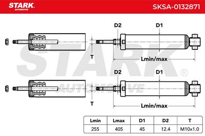 амортисьор STARK SKSA-0132871