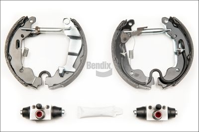 BENDIX Braking BXK1139 Ремкомплект барабанных колодок для OPEL AGILA (A) (H00) 1.3 CDTI (F68)