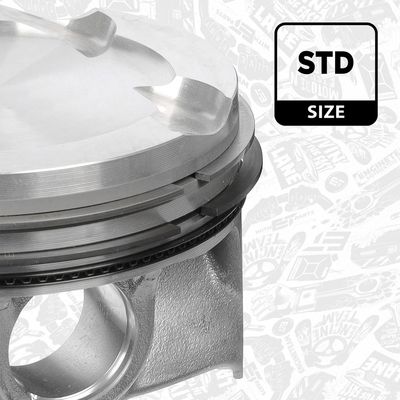 PISTON ET ENGINETEAM PM011200 2