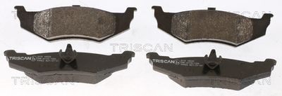 Комплект тормозных колодок, дисковый тормоз TRISCAN 8110 10520 для DODGE NEON