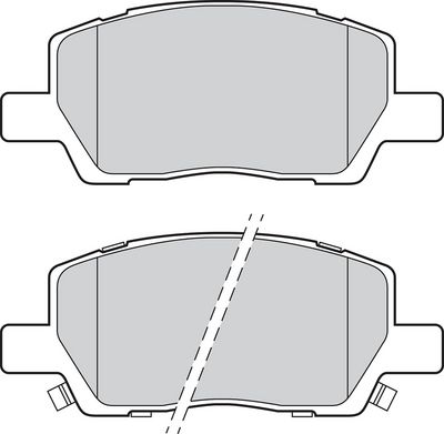 Bremseklodser VALEO 302943