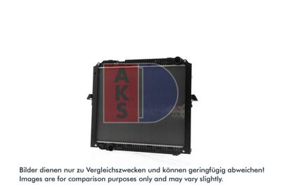 Radiator, racire motor AKS DASIS 9100130051