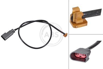 SENZOR DE AVERTIZARE UZURA PLACUTE DE FRANA